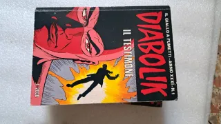 10 numeri fumetto Diabolik in buone condizioni.