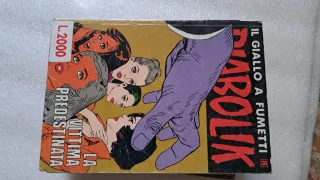 10 numeri fumetto Diabolik in buone condizioni.