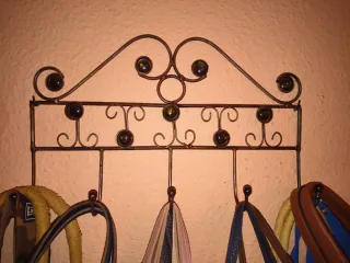 Percha Forja y con Bolas Decorativas