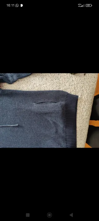 Jersey caballero azul