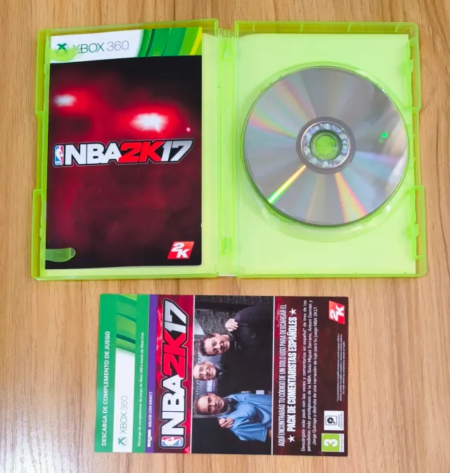 🇪🇦 NBA 2K17 Xbox 360 Edizione Pau Gasol