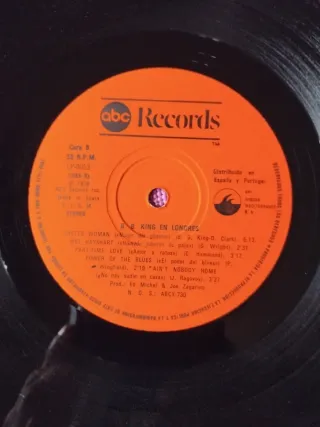 Vinilo B.B. King In London ABC Records