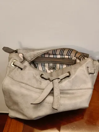 Borsa Coccinelle Pelle Grigia Donna