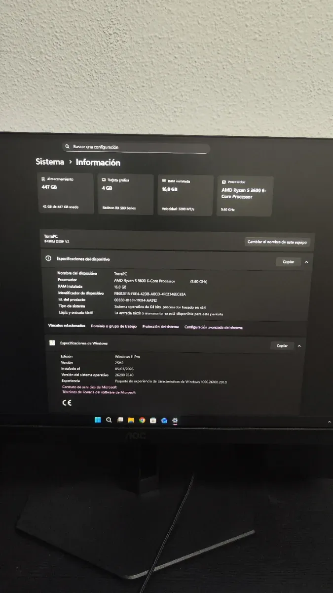 PC Gaming Ryzen 5 3600 | RX 580 | 16GB RAM afbeelding 6