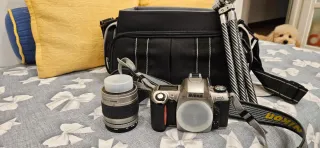 Macchina fotografica Nikon f65 +borsa + treppiedi