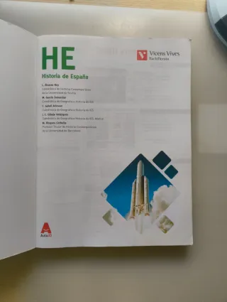 HE (HISTORIA DE ESPAA) BACHILLERATO AULA 3D