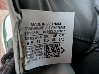 Zapatillas Piel Converse Weapon Cons 43 42.5 42