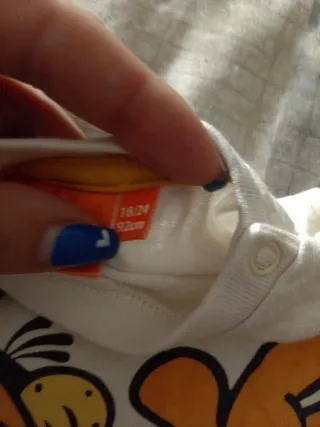 Camiseta Garfield Manga Larga