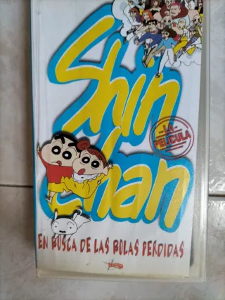 Cinta VHS Shin Chan: En Busca de las Bolas Perdida
