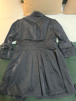 Gabardina Benetton 3/4 manga azul