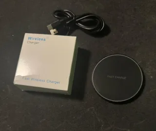 Caricatore Wireless Fast Charge Nero