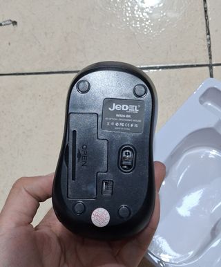 Ratón inalámbrico Jedel negro