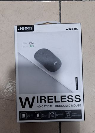 Ratón inalámbrico Jedel negro