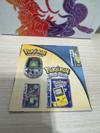 Póster Promocional Pokémon Game Boy Color