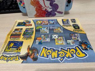 Póster Promocional Pokémon Game Boy Color