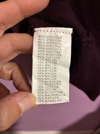 Jersey con pompones multicolor