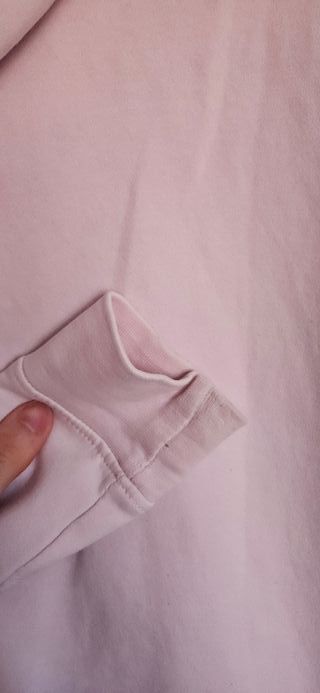 Sudadera rosa hombre