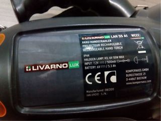Proyector Recargable Livarno LAH 55 A1