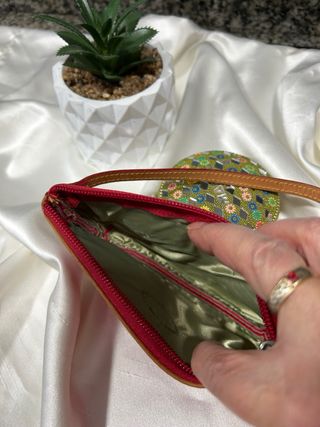 Monedero El Potro de Piel color Rojo Nuevo