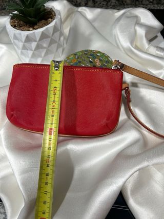 Monedero El Potro de Piel color Rojo Nuevo