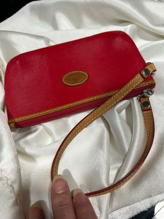 Monedero El Potro de Piel color Rojo Nuevo