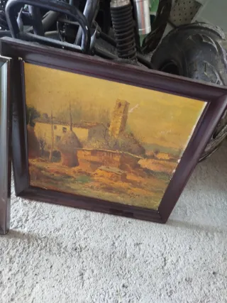 2 Cuadros Pintura Paisaje