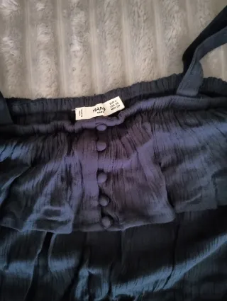 Mono azul marino Mango