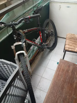 Bicicleta de montaña cuadro aluminio