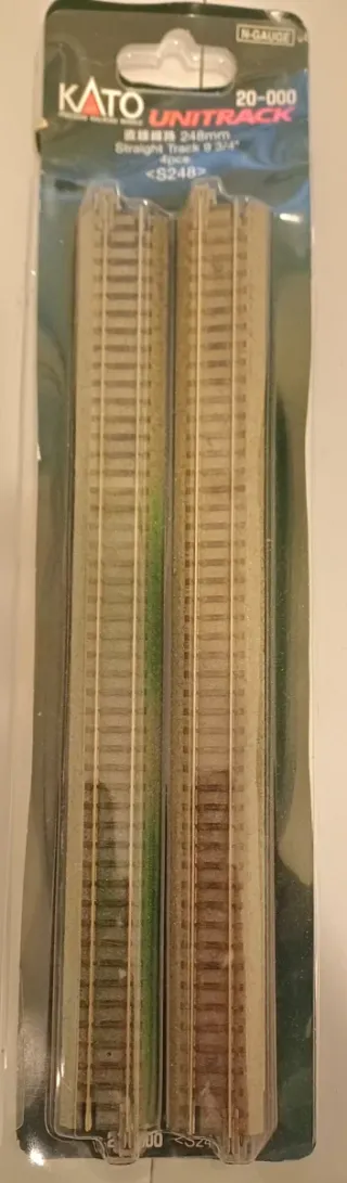 Kato Unitrack 20-020,vías rectas escala N