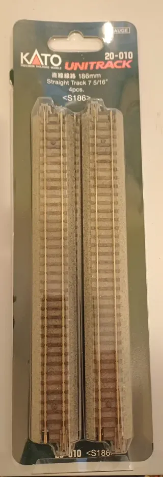 Kato Unitrack 20-020,vías rectas escala N