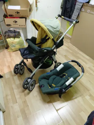 Cochecito de bebé plegable