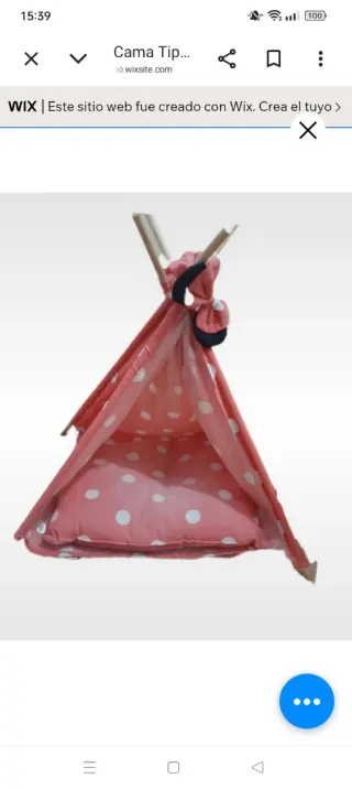 Cama Tipi Disney Perro/Gato Pequeño