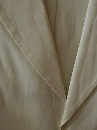 Traje MNG chaqueta y pantalón blanco