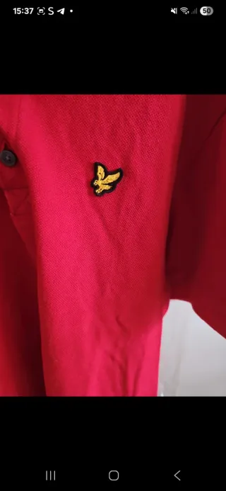 Polo Lyle & Scott Talla 11 Unisex