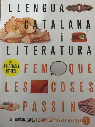 Llengua catalana i literatura 1r Secundària Lli...