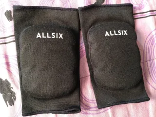 Rodilleras Voleibol ALLSIX Negras