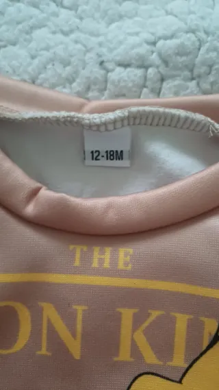 Completo Il Re Leone 12-18 mesi