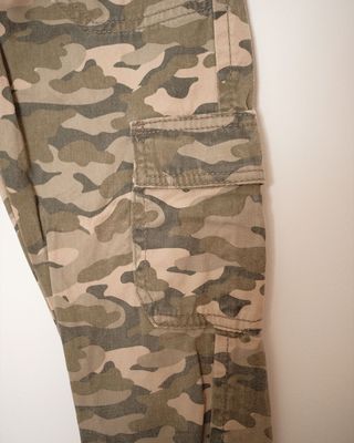 Calças Criança Camuflado In Extenso