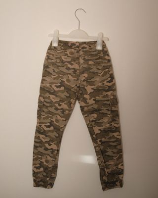 Calças Criança Camuflado In Extenso