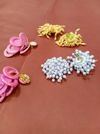 Set 3 orecchini fantasy Estate