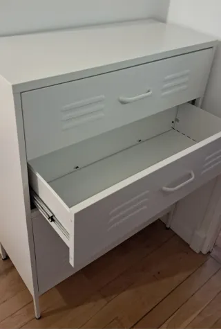 Cómoda Helsinki La Oca Metal Blanca