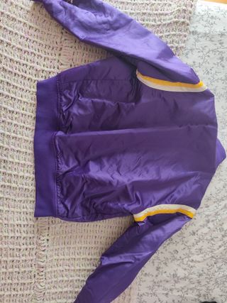 Chaqueta Starter Lakers 90s Morado/Amarillo