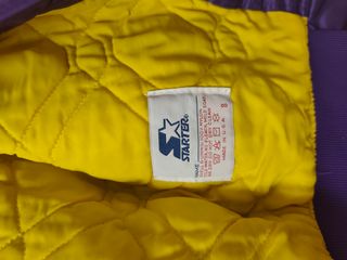 Chaqueta Starter Lakers 90s Morado/Amarillo