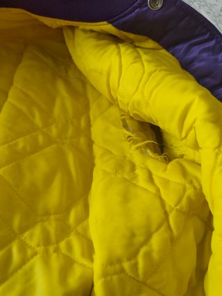 Chaqueta Starter Lakers 90s Morado/Amarillo