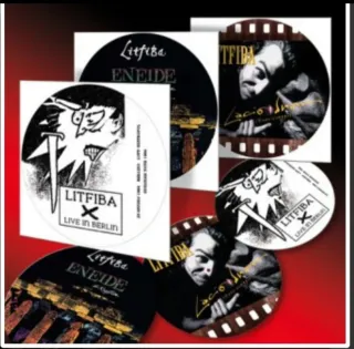 Litfiba Box Set LP Edizione Limitata Rara Live