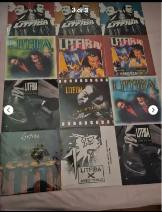 Litfiba Box Set LP Edizione Limitata Rara Live
