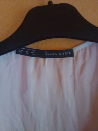 Blusa Zara sin mangas XL