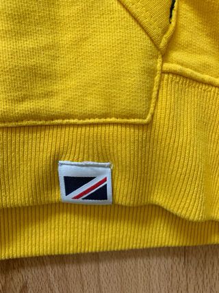 Sudadera  hombre  amarilla . Pepe Jeans . Talla L