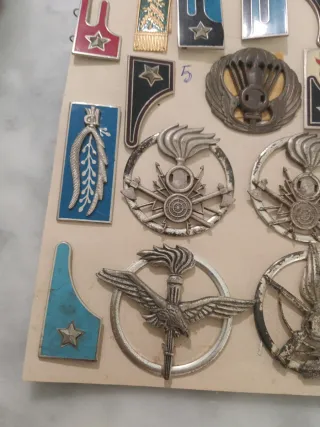Lotto Militaria Esercito Italiano - Distintivi