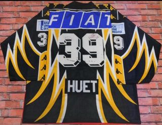 Maglia Hockey Lugano 39 Huet Kappa FIAT